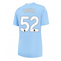 Camisa de time de futebol Manchester City Oscar Bobb #52 Replicas 1º Equipamento Feminina 2023-24 Manga Curta